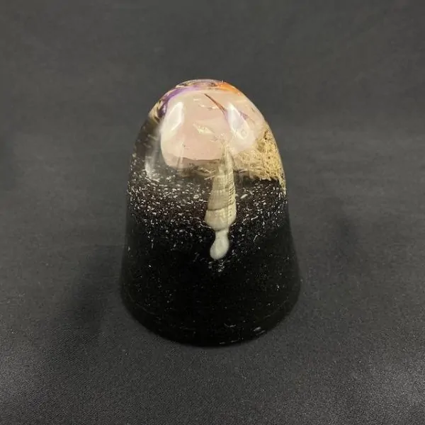 Orgonite Dôme Quartz Rose – Harmonie, Équilibre Émotionnel, Énergie Subtile | Dans les Yeux de Gaïa