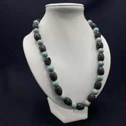 Collier en Turquoise et...
