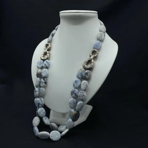 Collier en Agate Dentrite - 3 | Dans les Yeux de Gaia