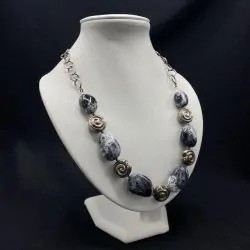 Collier en Agate Dentrite CAD4