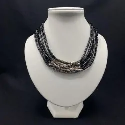 Collier en Onyx -1 | Colliers en Minéraux | Dans les yeux de Gaïa