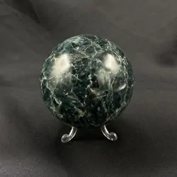 Sphère en Apatite -2| Sphères, Oeufs, et Coeurs | Dans les yeux de Gaïa