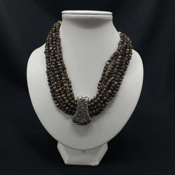 Collier en Pietersite | Colliers en Minéraux | Dans les yeux de Gaïa