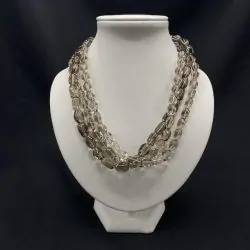 Collier en Quartz Fumé -1 | Colliers en Minéraux | Dans les yeux de Gaïa