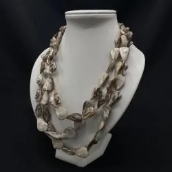 Collier en Coquillage Molluque