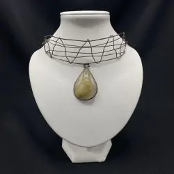 Collier en Quartz Rutile -2| Colliers en Minéraux | Dans les yeux de Gaïa