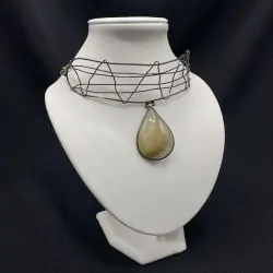 Collier en Quartz Rutile CQRL1