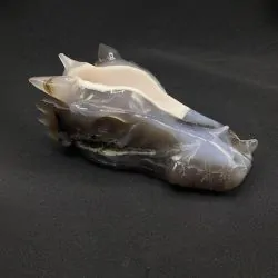 Tête de Dragon en Agate TD364
