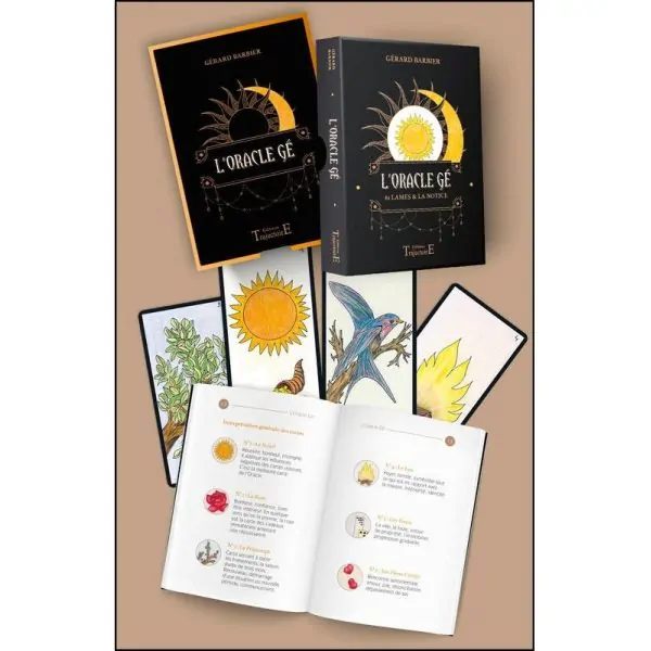🃏 Oracle Gé – Jeu de Cartes Divinatoires avec Guide | Dans les Yeux de Gaïa