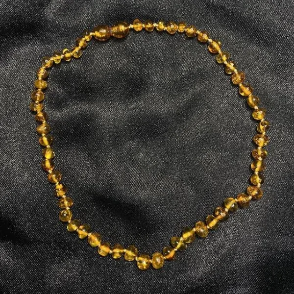Collier Ambre Pour Bébés -3| Colliers en Minéraux | Dans les yeux de Gaïa