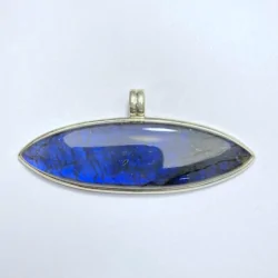 Pendentif Labradorite serti en Argent 925 - Photo 1 | Dans les Yeux de Gaia