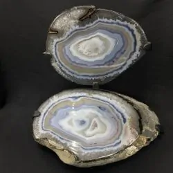 Chaudron d'Agate Naturelle...