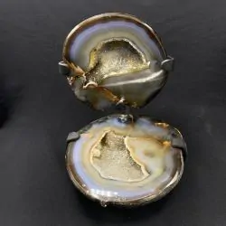 Chaudron d'Agate Naturelle...