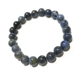 Bracelet en Dumortiérite 8mm | Bracelets en Pierres | Dans les yeux de Gaïa