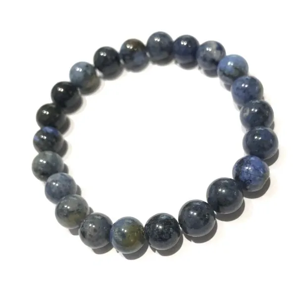 Bracelet en Dumortiérite 8mm | Bracelets en Pierres | Dans les yeux de Gaïa