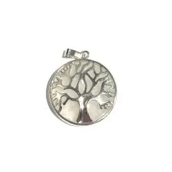 Pendentif Arbre de Vie Cristal de Roche | Dans les yeux de Gaïa