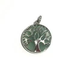 Pendentif Arbre de Vie Aventurine Verte | Dans les yeux de Gaïa