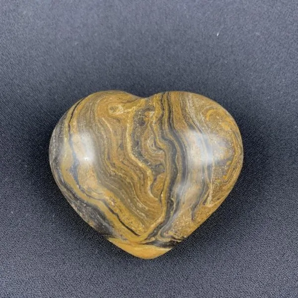 Coeur en Stromatolite -4| Sphères, Oeufs, et Coeurs | Dans les yeux de Gaïa