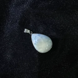 Pendentif Larimar en Métal...