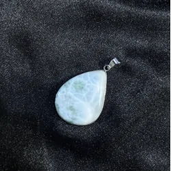 Pendentif Larimar en Métal...