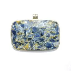 Pendentif en Pietersite Serti en Argent 925 - Photo 1 | Dans les Yeux de Gaia