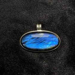 Pendentif Labradorite Serti...