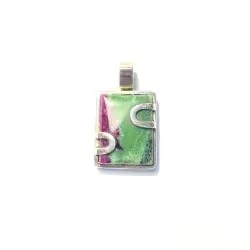 Pendentif en Rubis Zoïsite -3| Pendentifs en Minéraux | Dans les yeux de Gaïa