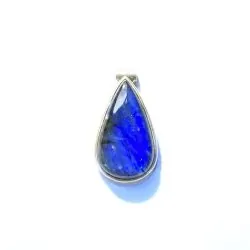 Pendentif Labradorite Serti en Argent 925 -2 | Dans les yeux de Gaïa