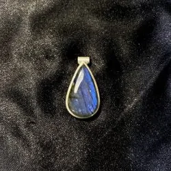 Pendentif Labradorite Serti...