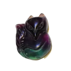 Renard en Fluorite