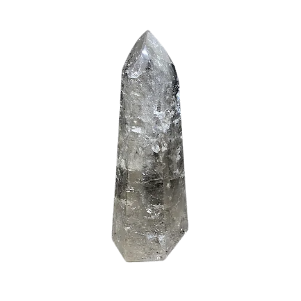 Pointe en Cristal de Roche -3| Minéraux de collection | Dans les yeux de Gaïa