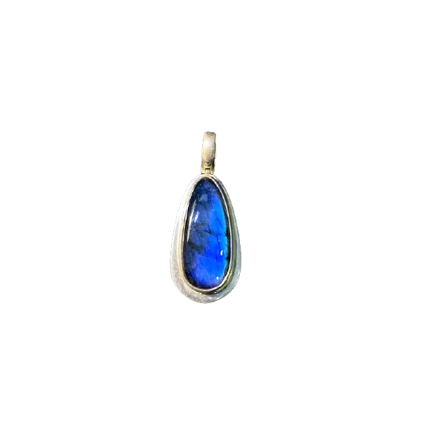 Pendentif Labradorite -10| Pendentifs en Minéraux | Dans les yeux de Gaïa