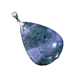 Pendentif Agate Mousse...