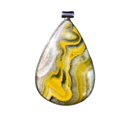 Pendentif Eclipse | Pendentifs en Minéraux | Dans les yeux de Gaïa