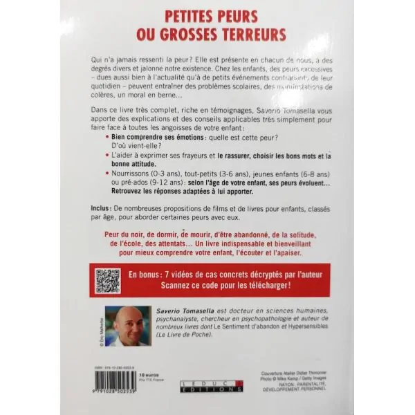Petites peurs ou grosses terreurs | Livres sur le Bien-Être | Dans les yeux de Gaïa