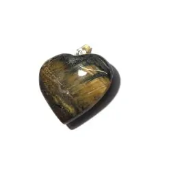 Pendentif Coeur en Oeil de...