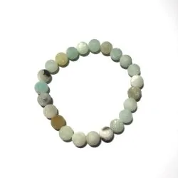 Bracelet Amazonite givrée...