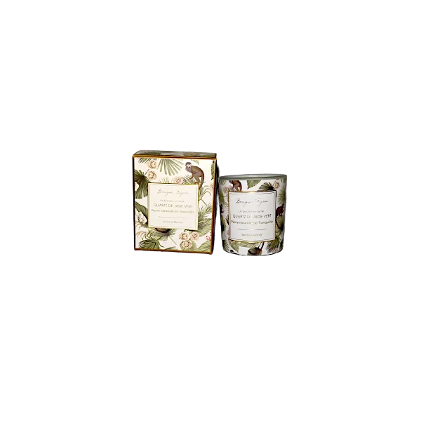 Bougie Bijou Minéraux senteur Monoï | Bougies | Dans les yeux de Gaïa