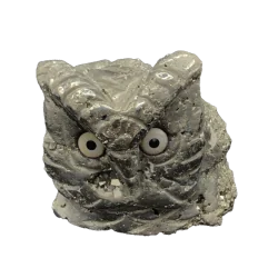 Hibou Pyrite -6| Minéraux de collection | Dans les yeux de Gaïa