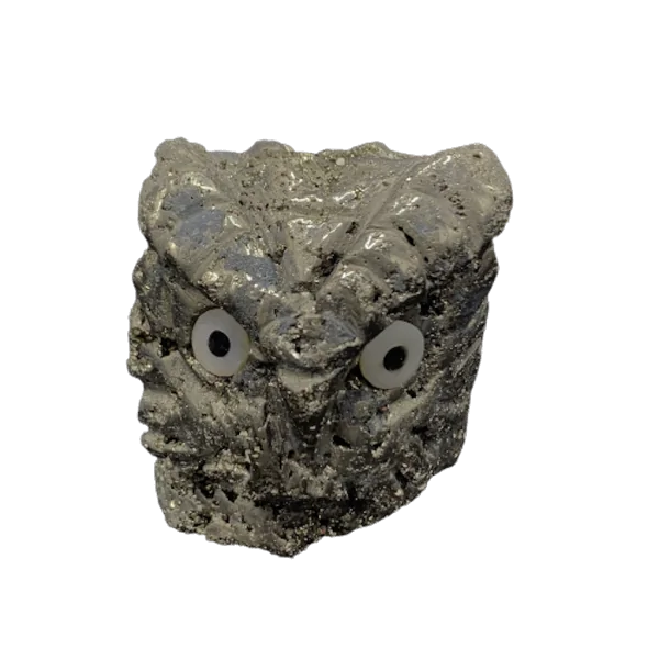 Hibou Pyrite -13| Minéraux de collection | Dans les yeux de Gaïa
