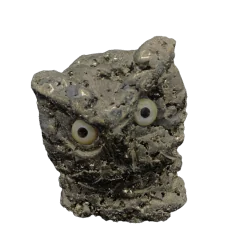 Hibou Pyrite -12| Minéraux de collection | Dans les yeux de Gaïa
