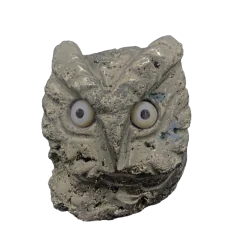 Hibou Pyrite -2 | Minéraux de collection | Dans les yeux de Gaïa