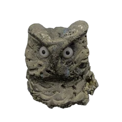 Hibou Pyrite -1 | Minéraux de collection | Dans les yeux de Gaïa