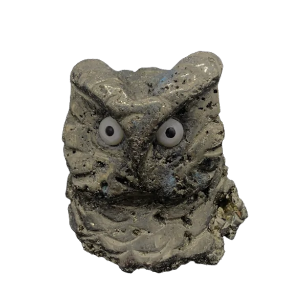 Hibou Pyrite -1 | Minéraux de collection | Dans les yeux de Gaïa