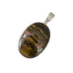 Pendentif en Oeil de Tigre...
