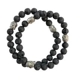 Bracelet 3 Bouddha Pierre...