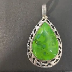 Pendentif en Turquoise de...