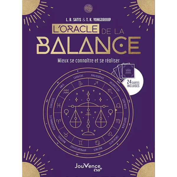 L'oracle de la Balance - couverture | Dans les Yeux de Gaïa
