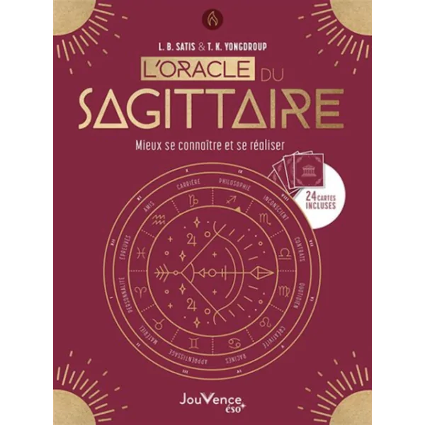L'oracle du sagittaire - couverture | Dans les Yeux de Gaïa
