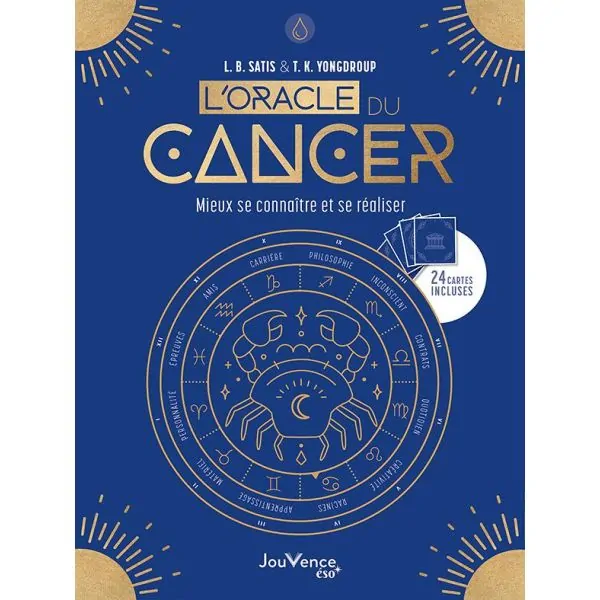 Livre L'Oracle du Cancer - Mediumnité | Dans les yeux de Gaïa